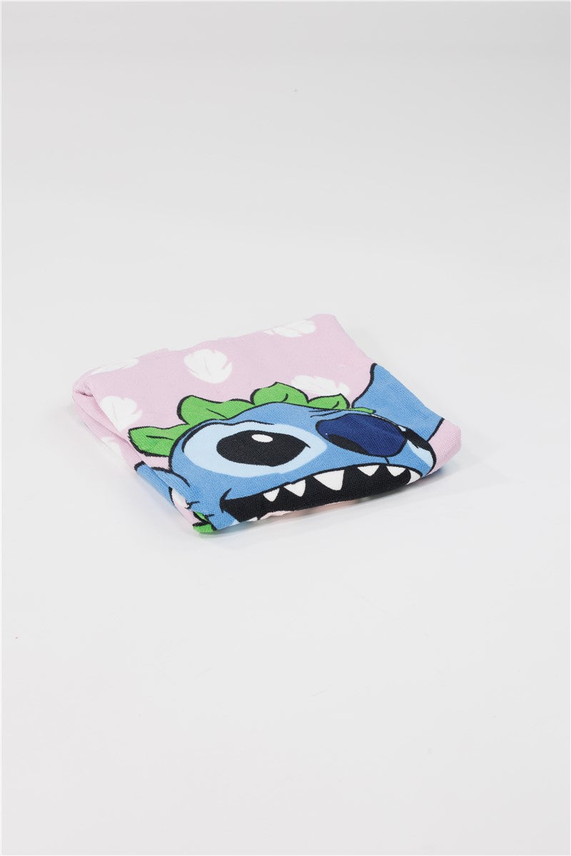 Disney Lilo en Stitch poncho 50x115 Duurzaam Kinderponcho
