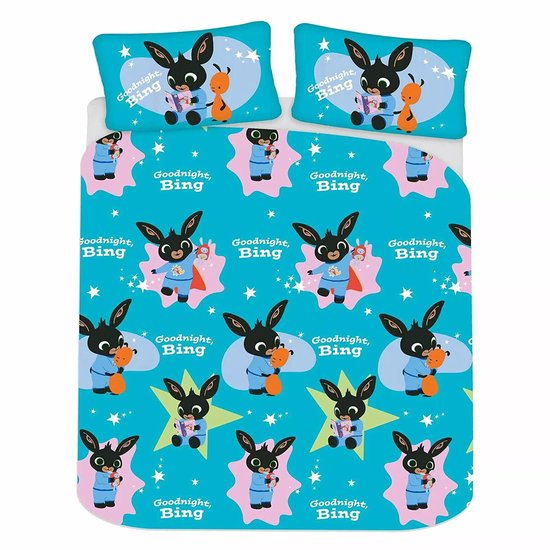 Bing Bunny Dekbedovertrek 200x200 Polykatoen