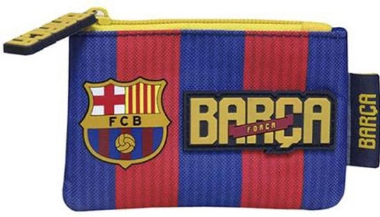 Portemonnee barcelona rood rits