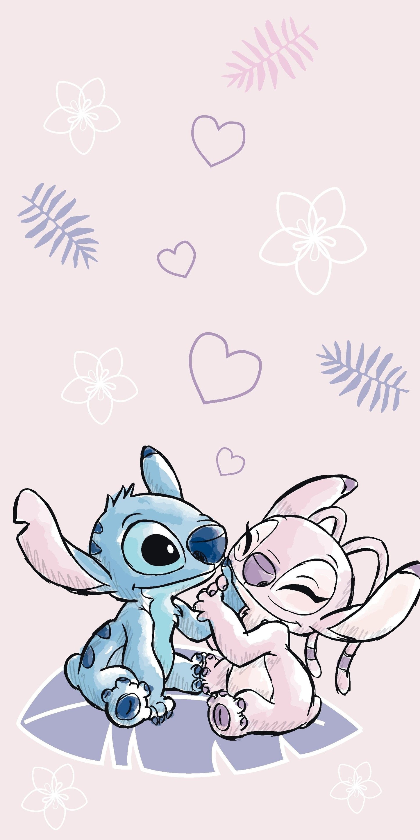 Disney Lilo Stitch Handdoek 70x140 Duurzaam Katoen