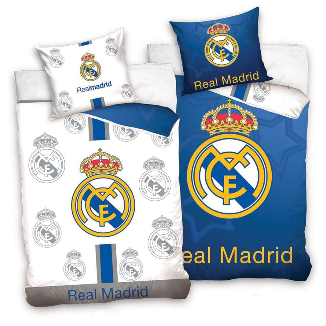 Real Madrid Dekbedovertrek 140x200 Duurzaam Katoen 2in1