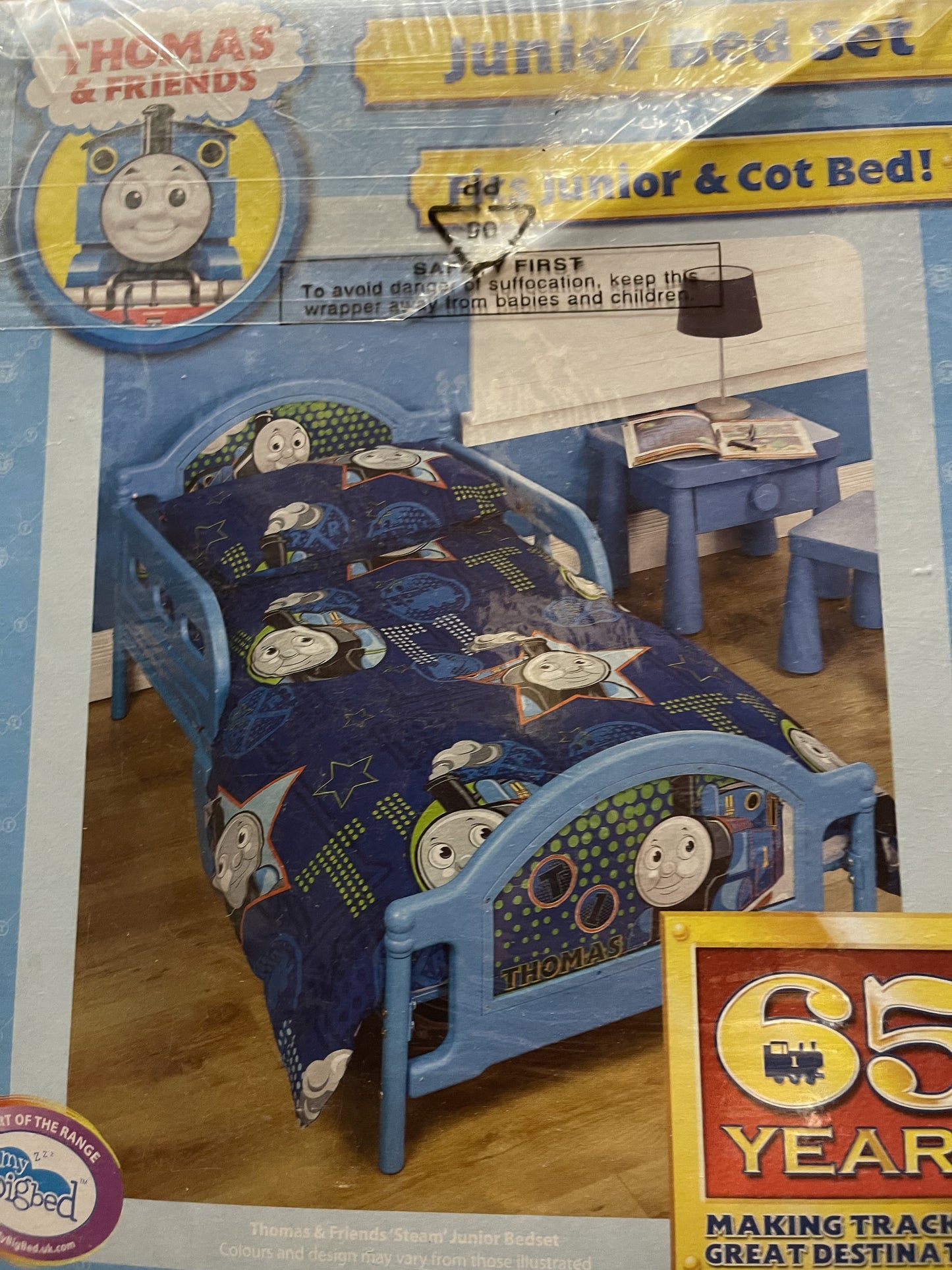 Thomas de Trein Dekbedovertrek 120x150 Polykatoen Junior Ledikant