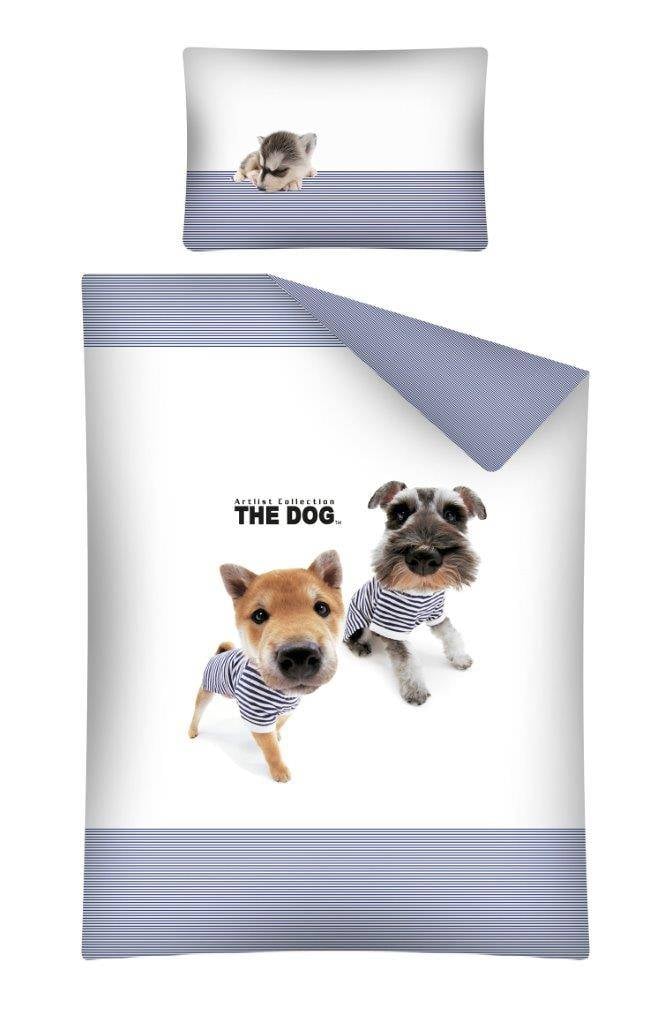 Honden Junior Dekbedovertrek Blauw