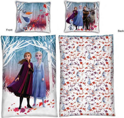 Disney Frozen Dekbedovertrek 140x200 Polyester Duurzaam 2in1