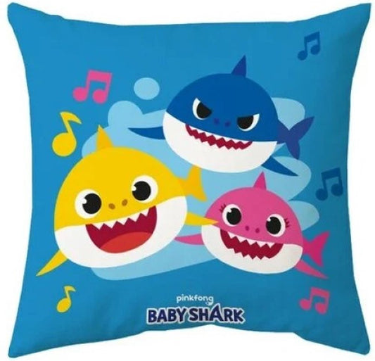 Baby Shark Sierkussen 40x40 INCL VULLING