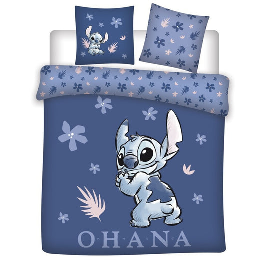 Stitch Lilo Dekbedovertrek 240x220 Duurzaam Polykatoen Lits/Jits Jumeaux