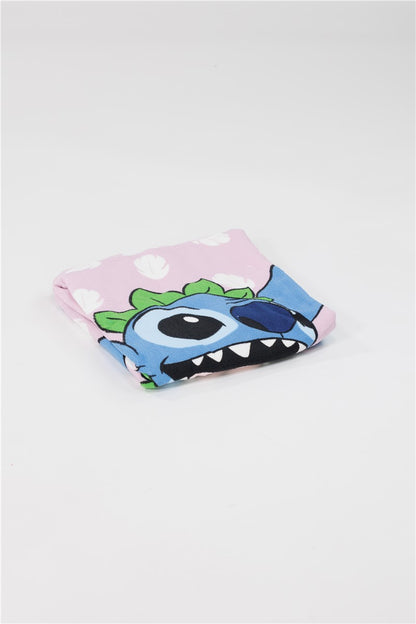 Disney Lilo en Stitch poncho 50x115 Duurzaam Kinderponcho
