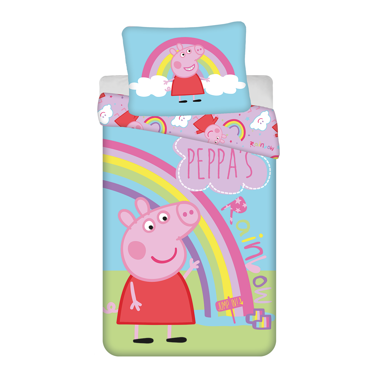 Peppa Pig Dekbedovertrek 140x200 Duurzaam