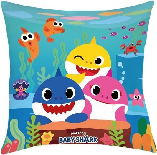 Baby Shark Sierkussen 40x40 INCL VULLING