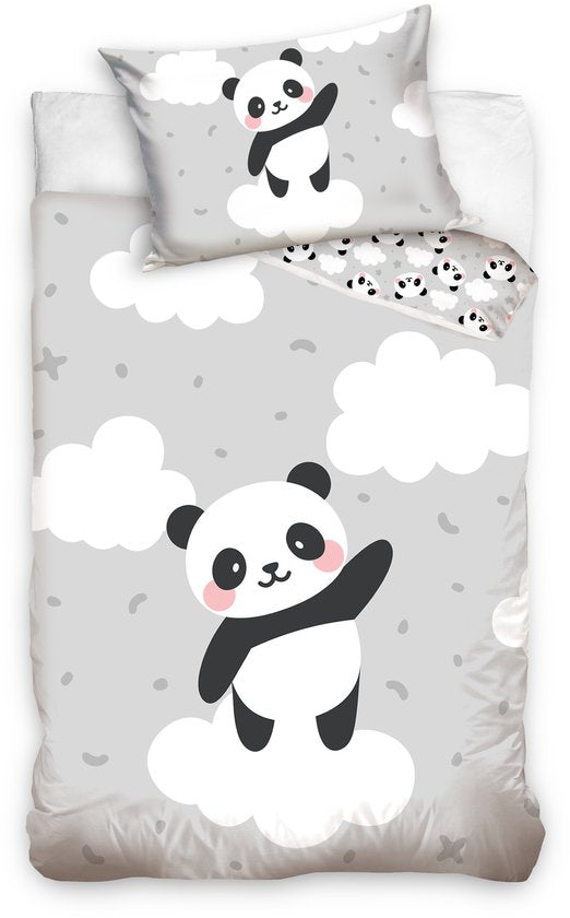 Panda Dekbedovertrek Junior 100x135 Duurzaam