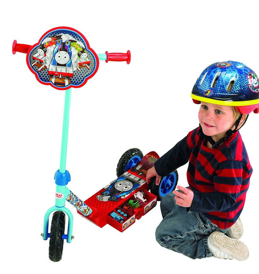 Thomas Steps Scooter 3 wielen met Thomas Trein Figuren