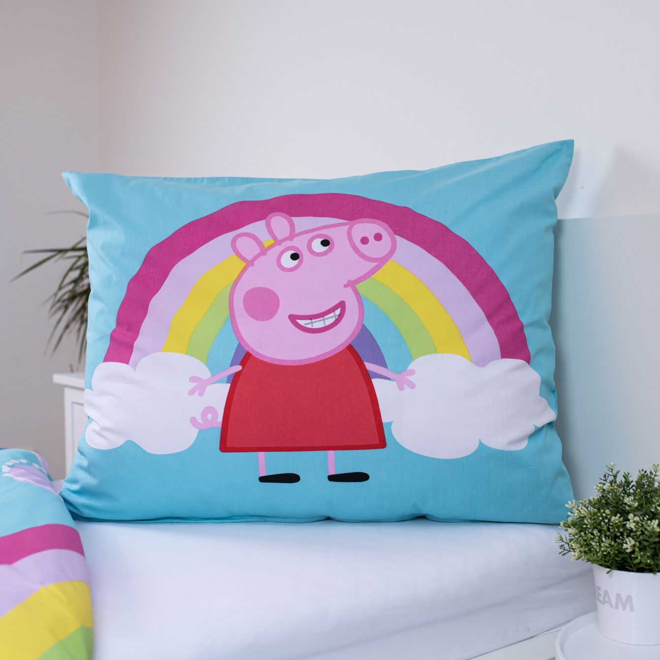 Peppa Pig Dekbedovertrek 140x200 Duurzaam