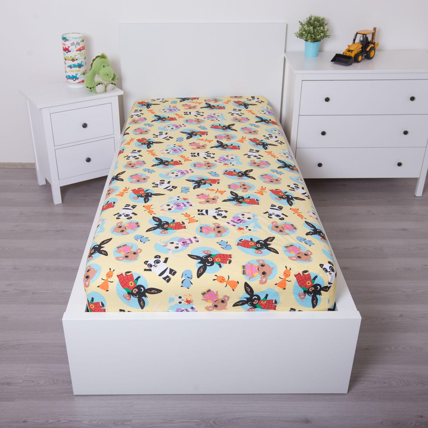 Bing Bunny Hoeslaken 90x200 Duurzaam Katoen