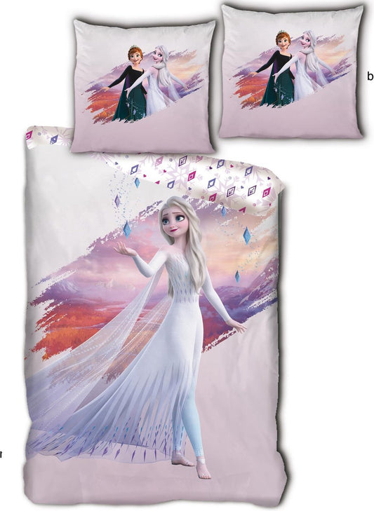 Disney Frozen Dekbedovertrek 140x200 Polyester Duurzaam 2in1