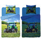 Tractor Dekbedovertrek Traktor 140x200 Katoen 2in1 Glow in the Dark