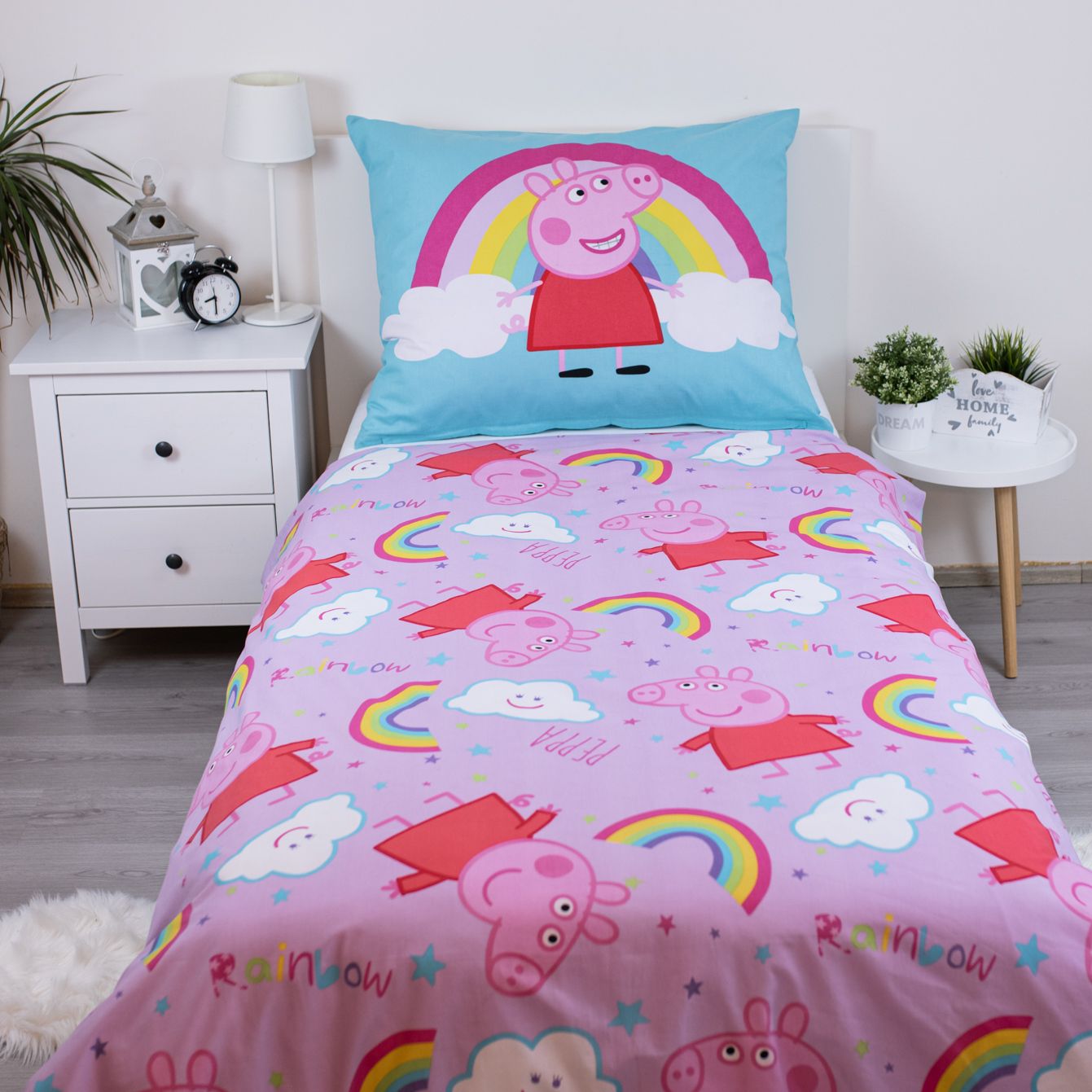 Peppa Pig Dekbedovertrek 140x200 Duurzaam