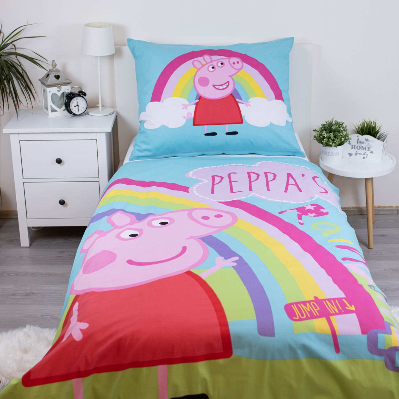 Peppa Pig Dekbedovertrek 140x200 Duurzaam