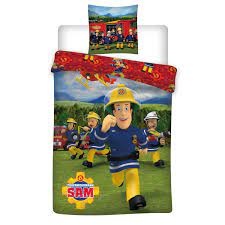 Brandweerman Sam Dekbedovertrek 140x200 Duurzaam Polyester 2in1